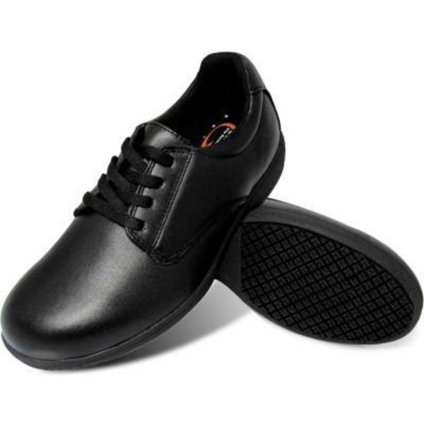 Lfc, Llc Genuine Grip® Women's Casual Oxford Shoes, Size 8W, Black 420-8W